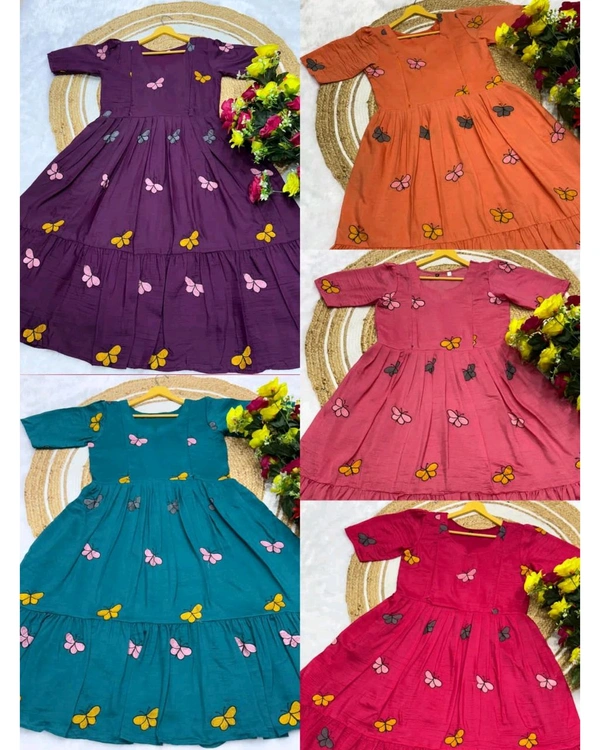 Feeding Gowm NEW DESIGN LAUNCHING IN BEAUTIFUL 5 COLOUR - Mango Tango, XL