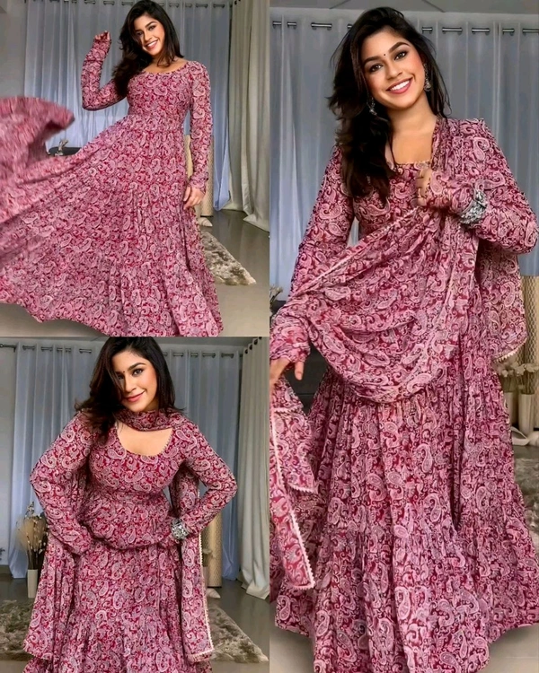 Elite Look Pretty Full Flair Women Dress - L
