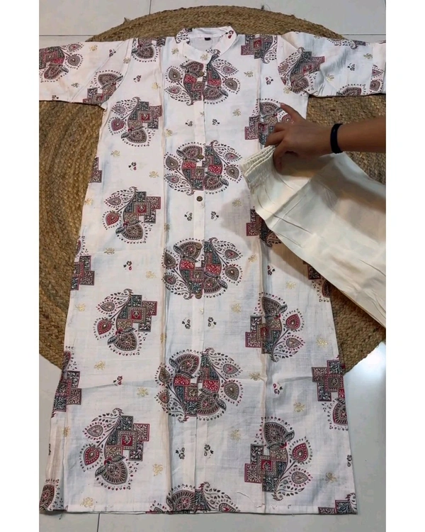 Trendy daily college & office wear Co-ord Set outfit relaxed & comfort fit - White, S