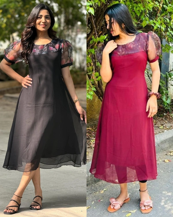 Summer Vibe Maxi A Beautiful Printed Dress - Black, XL