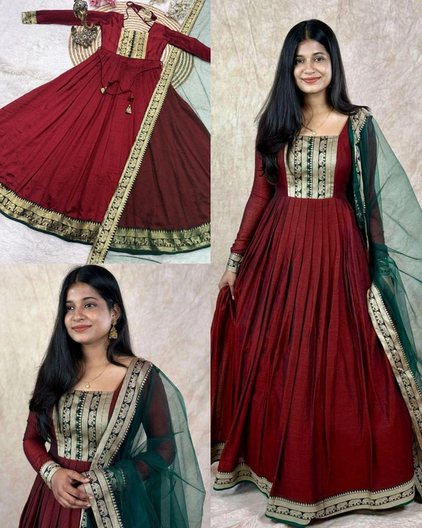 New Super Trendy Traditional Outfit - Green, S
