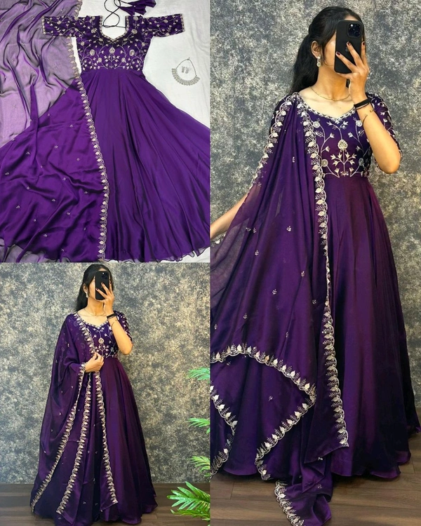 NEW LAUNCHING THIS FESTIVAL SEASON SILK - Pigment Indigo, 3XL