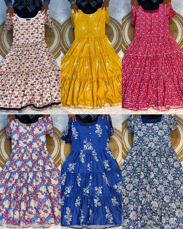 Introducing Beautiful prints of pure and rich Soft Cotton - Blue, M