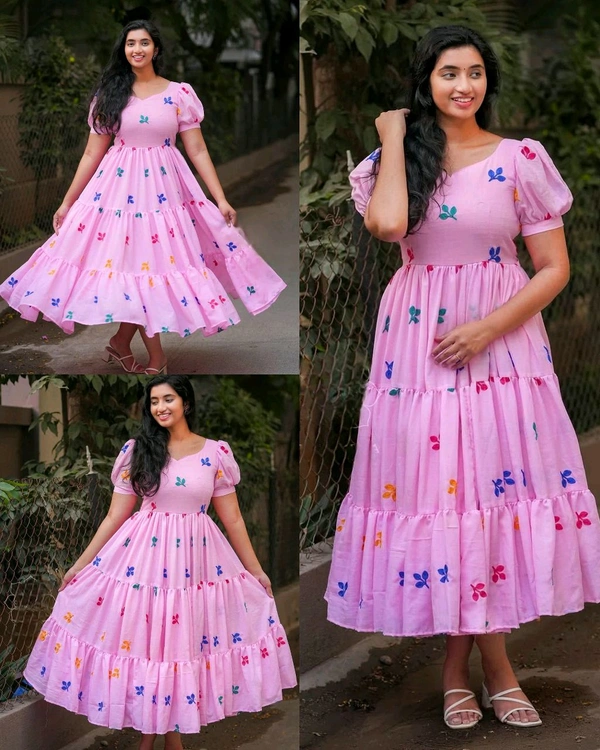 Summer maxi for the upcoming season with beautiful and colourful leaves All Over
- XL