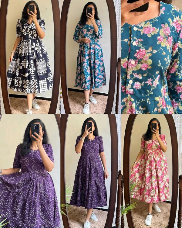 Introducing Beautiful prints of pure and rich Soft Cotton - Pigment Indigo, S
