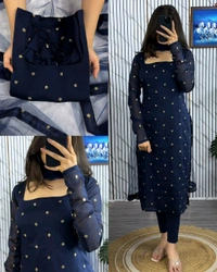 Trendy breathable & stylish Kurti With Duppatta - Carnaby Tan, S