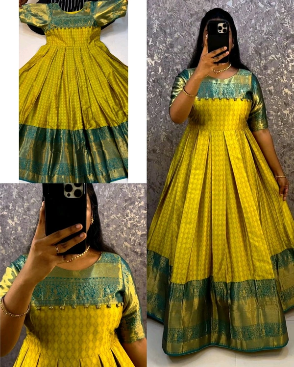 Launching Traditional gown for Diwali
- Green, L