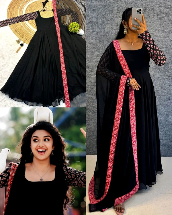 Launching the most awaited ,most requested "REMO " Keerthi suresh mam inspired outfit
- Black, M