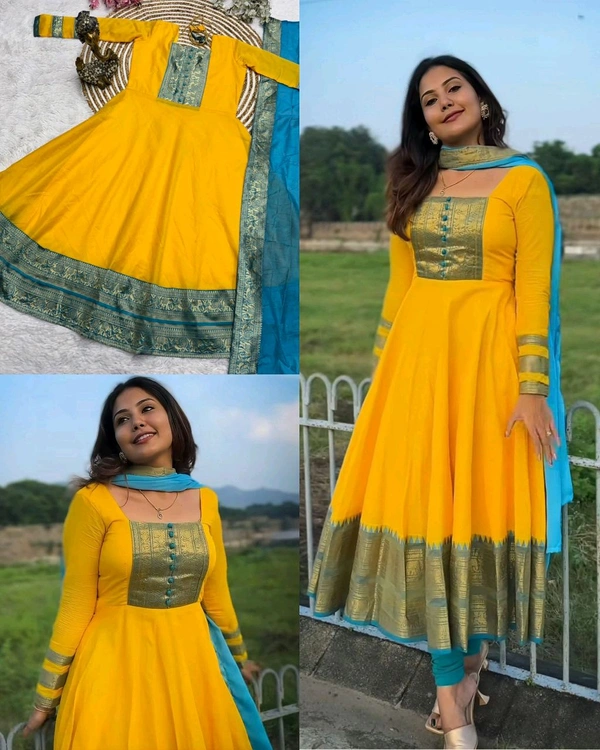 New Super Trendy Traditional Outfit
- Yellow, S
