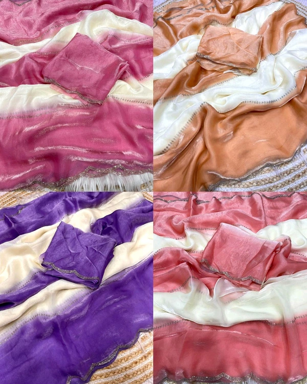 Trendy Premium quality party wear Saree
- Turkish Rose, Free Size