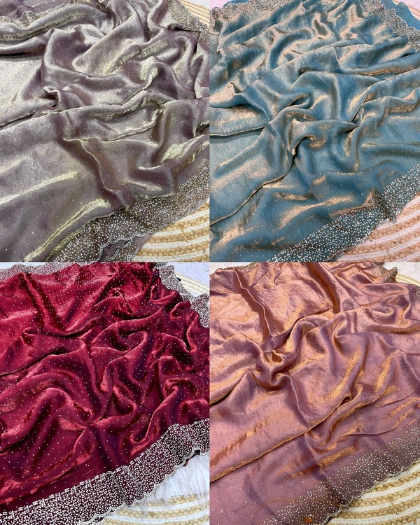 This saree will Make you feel like a celebrity Whenever You Wear it
- Gray, Free Size