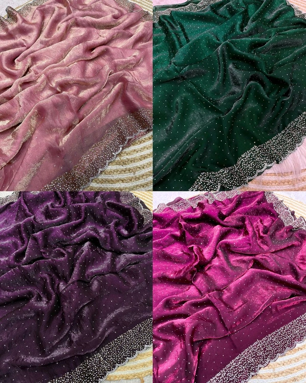This saree will Make you feel like a celebrity Whenever You Wear it
- Purple, Free Size