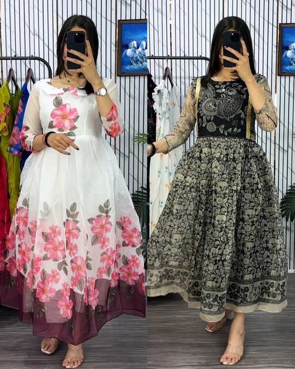 Blooming with beauty in this elegant floral print dress - Black, 3XL