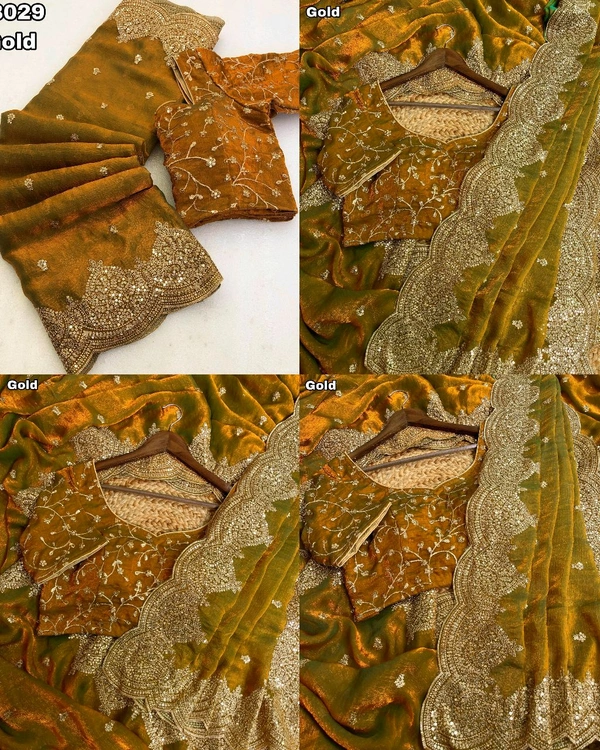 Premium Party Wear Saree New Arrivals - Free Size