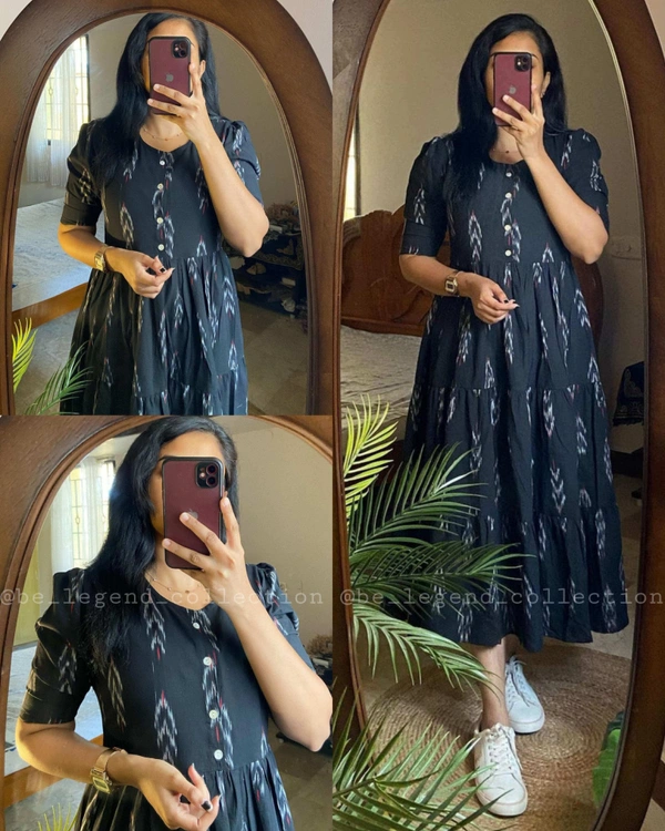 Beautiful anarkali gown - Blue, M