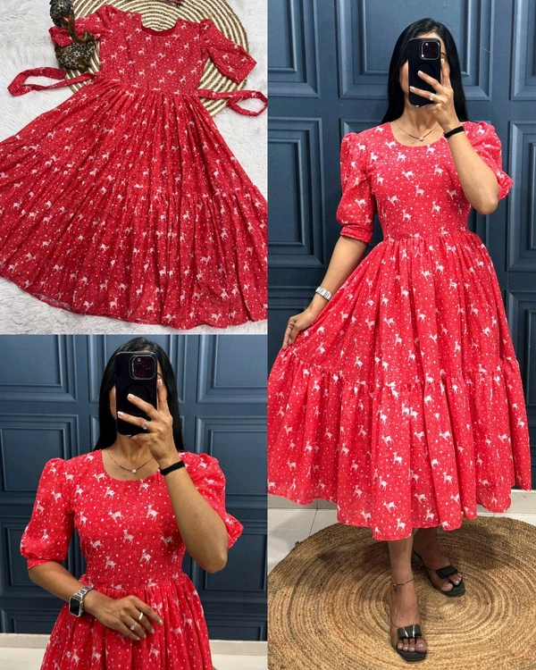 Introducing Christmas Special Hakuba Maxi Dress๐งโ๐๐ฒ๐
๐
- Red, L