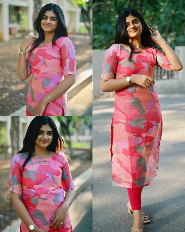 TRENDING STYLISH KURTI - M