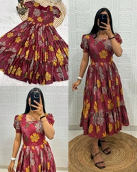 Trendy Bueatiful Maxi - Yellow, S