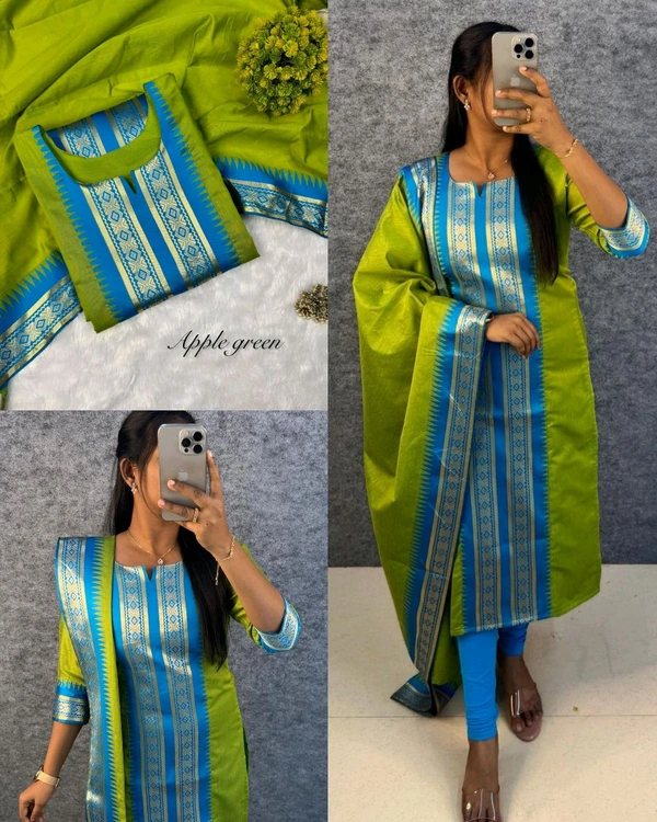 New Super Trendy Traditional Outfit
- Apple Green, XL