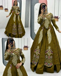 Launching Trendy Peacock Design Festival Special Crop Top with Shrug - M, Cherry Pie