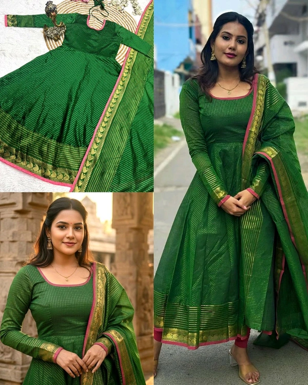 New Super Trendy Traditional Outfit
- S, Green