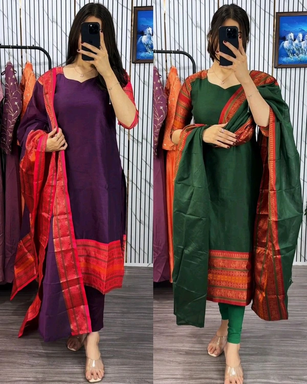 Daily wear Office & college Best outfit
- S, Green