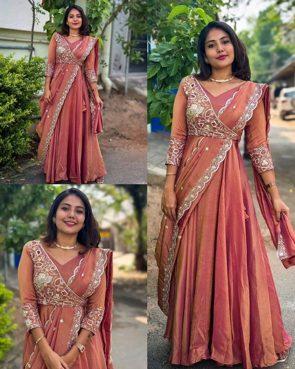 Attractive Beautiful Anarkali - XL