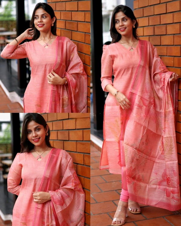 Beautiful Women’s Attractive Kurta Set - M, Pink