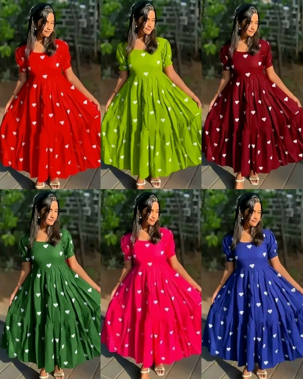 Heart & Flower Special Gorgeous Gown - 2XL, Blue