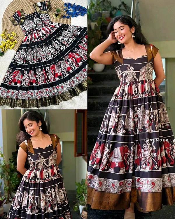 Presenting New Kalamkari special Anarkali
- M