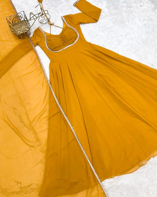 Trendy Beautiful Anarkalis Full Set - 2XL