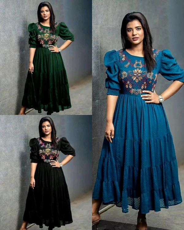 Celebrity Gown - Blue, M