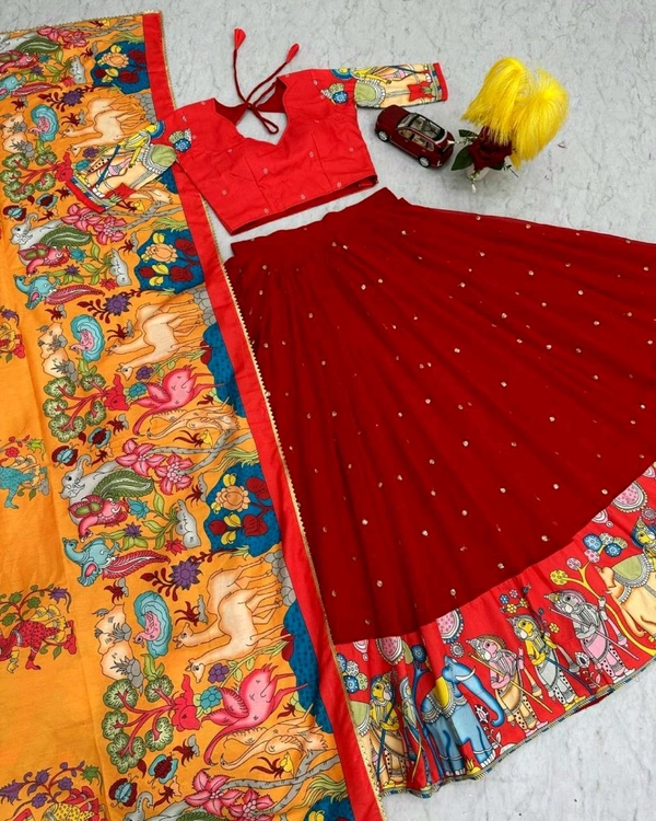 Launching Wedding wear Lehenga Choli With Cancan - L, White