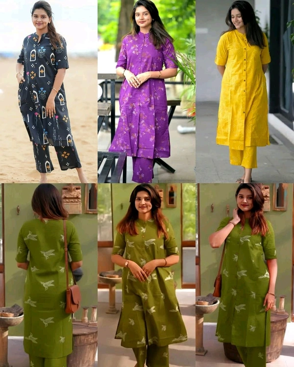 Trendy daily college & office wear Co-ord Set outfit relaxed & comfort fit
- S, Yellow