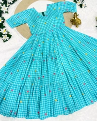 Mul-Chanderi Summer Midi Collection⛱️
- XL, Sky Blue