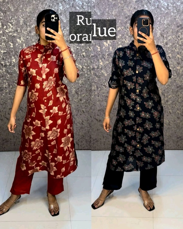 Trendy daily college & office wear Co-ord Set outfit relaxed & comfort fit
- XL, Rust Orange