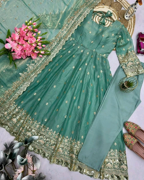 NEW Launching Designer Party Wear Look Collection
- L, Teal