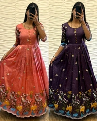 Super Hit Beautiful Gown - XS, Hippie Green