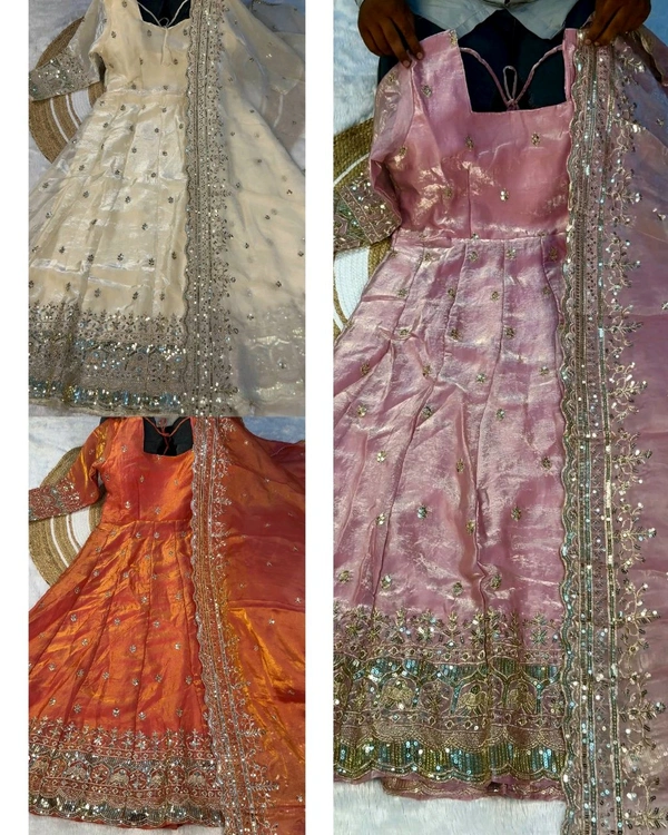 NEW Launching Designer Party Wear Look Collection - L, White
