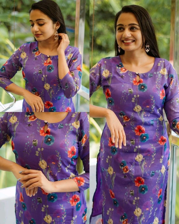 Stylish Kurtis - S, Electric Violet