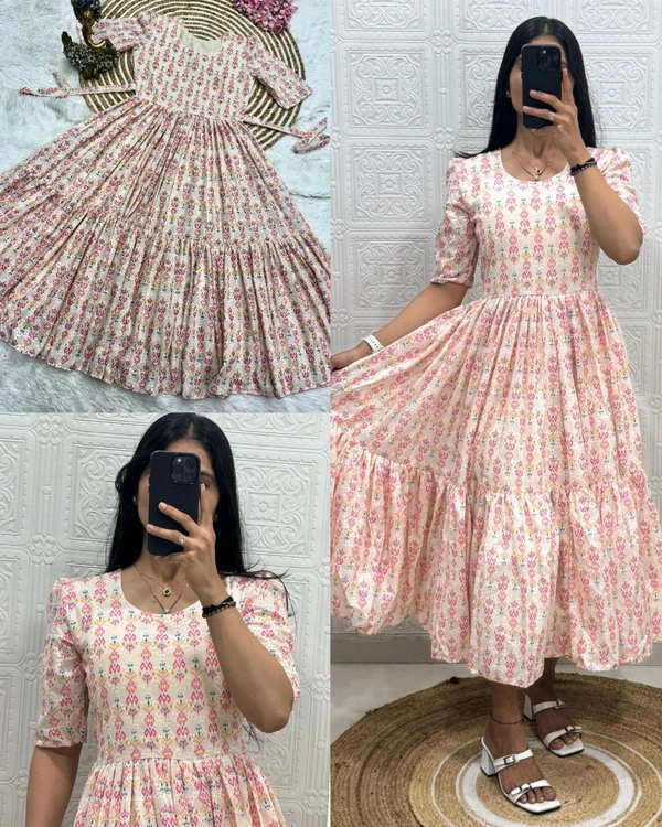 Trendy New Designs Beautiful Hakuba Maxi Dress - S, Papaya Whip