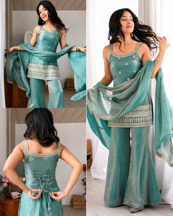 ✨ Comfort Meets Style ✨ Perfect for Upcoming Festivities & Wedding Celebrations 💕
- L, Jungle Mist
