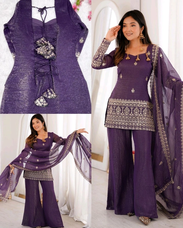 ✨ Plum purple elegance Outfit 💕 - M