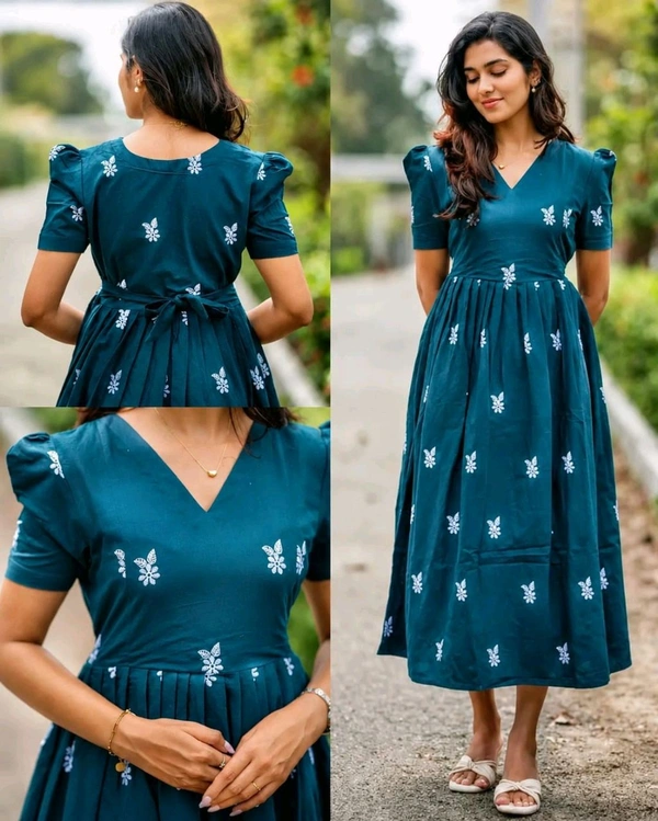 TRENDY Embrodari Maxi Dress
- 3XL