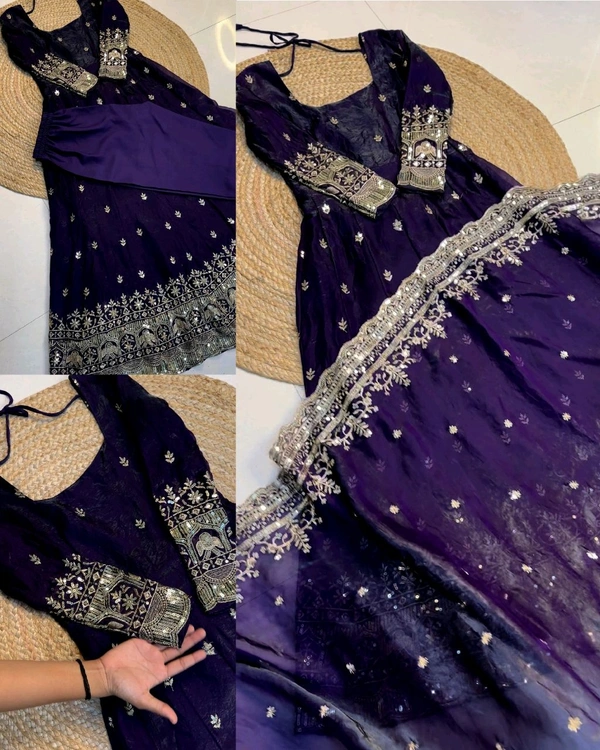 NEW Launching Designer Party Wear Look Collection - XL, Maroon