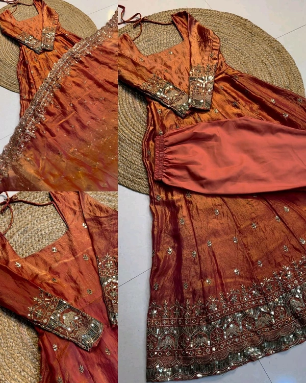 NEW Launching Designer Party Wear Look Collection - 2XL, Maroon