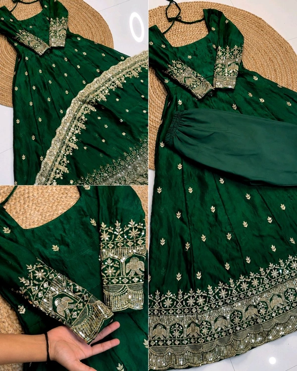 NEW Launching Designer Party Wear Look Collection - 2XL, Maroon