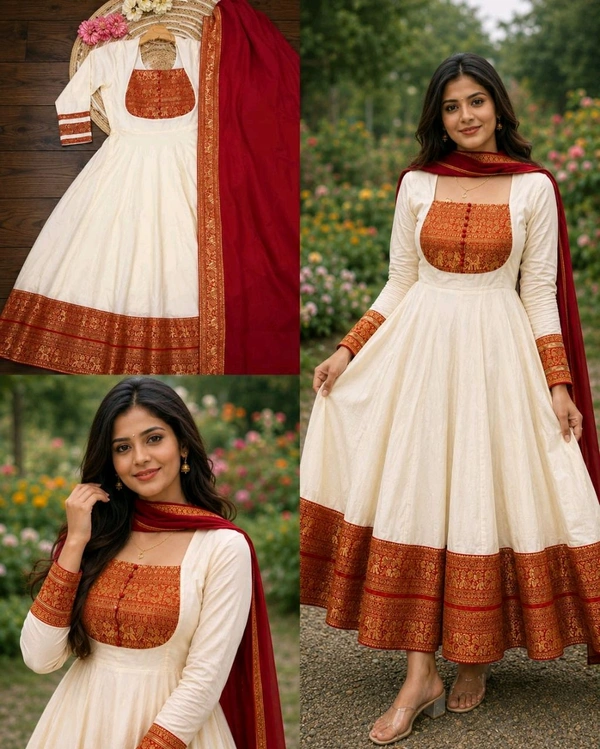 Stylish New Super Trendy Traditional Outfit
- 3XL, White