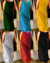 Heavy chikankari kurti - Yellow, L