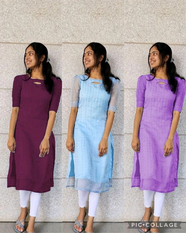 Beautiful kurti - L, Blue